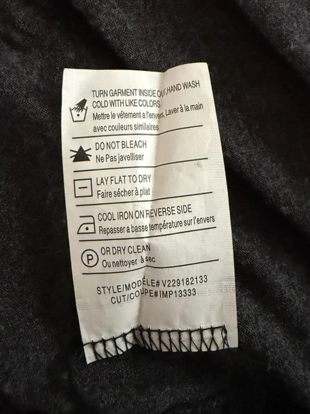 Vince Black Short Sleeve Pocket Tee - Picture 13 of 13